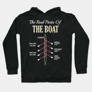 Funny Boating T-Shirt - Rowing Paddling Paddlers Shirts and Gifts Hoodie